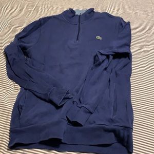 Lacoste Zipup Sweater VGUC size 6 (large)